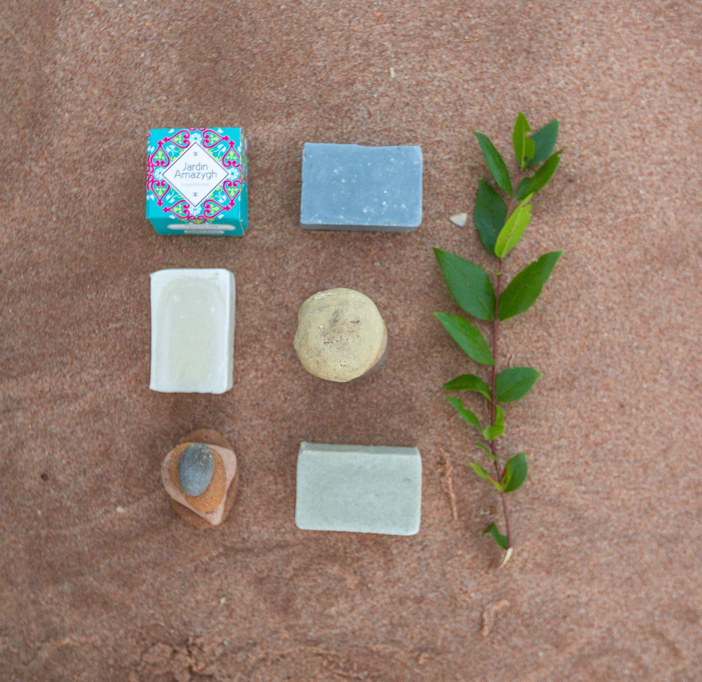 Shampoing solide au rhassoul et à l'huile essentielle de romarin