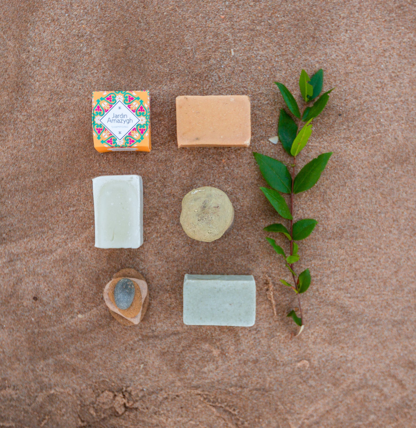Shampoing solide plantes Indiennes